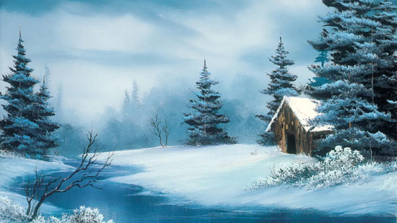 Before The Snow Fall – Bob Ross