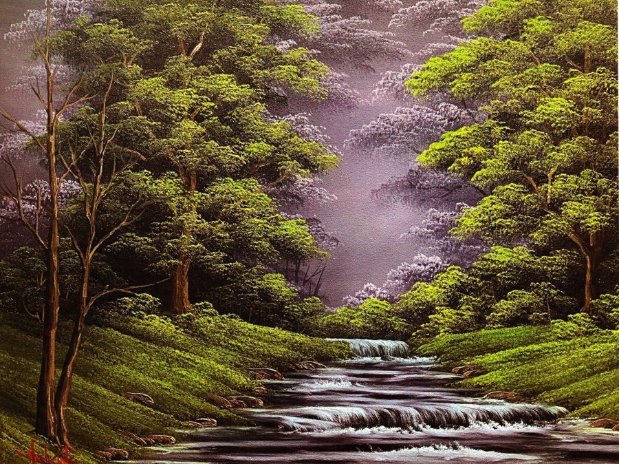 Cascading Stream – Bob Ross